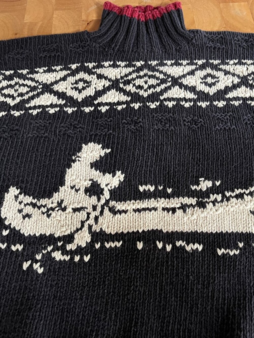 Vintage Polo Ralph Lauren Hand Knit Sweater